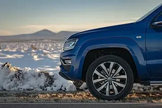 amarok en la nieve